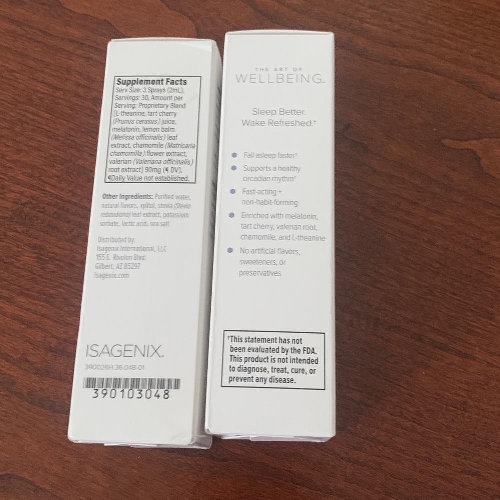 Isagenix Renewal Sleep Support - Spearmint Flavor 2 oz - Picture 2 of 5